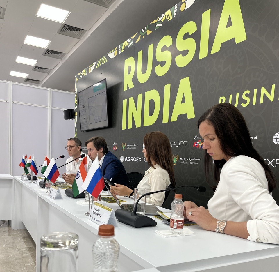 Валерия Плотникова на международной выставке AAHAR-2023 в Нью-Дели рассказала о потенциале рынка Индии для российских экспортеров